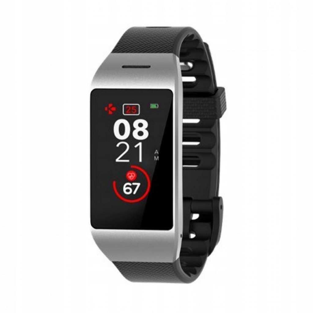 MyKronoz Smartwatch Zeneo Silver/ black, 220 mAh,