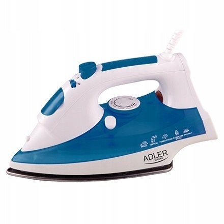 Iron Adler AD 5022 White/Blue, 2200 W, With cord,