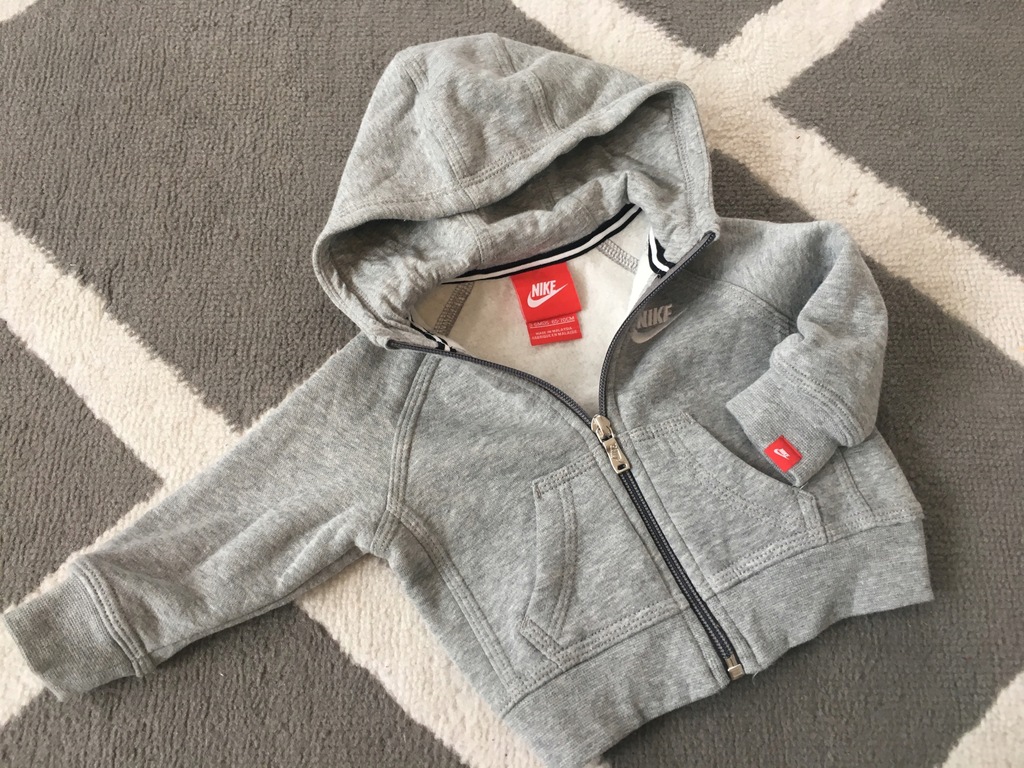 Oryginalna bluza z kapturem Nike boy 3-6M adidas