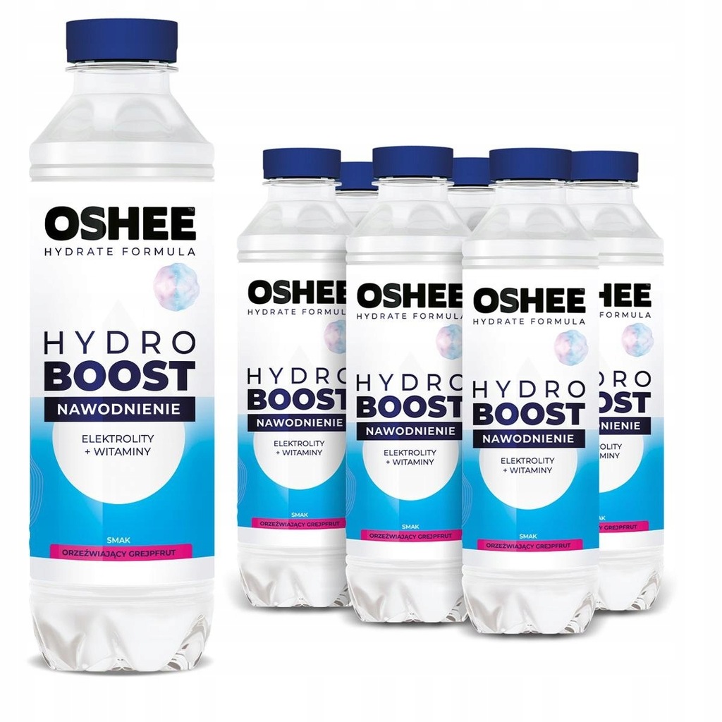OSHEE ISOTONIC DRINK GRAPEFRUIT HYDRATION 6X555ML