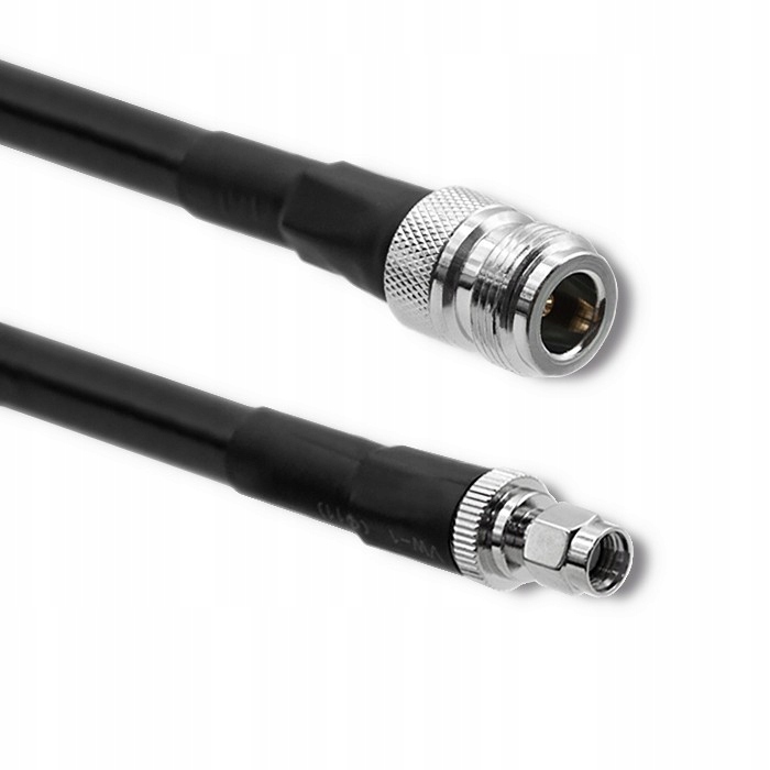 Kabel koncentryczny LMR400 | N żeński | RP-SMA