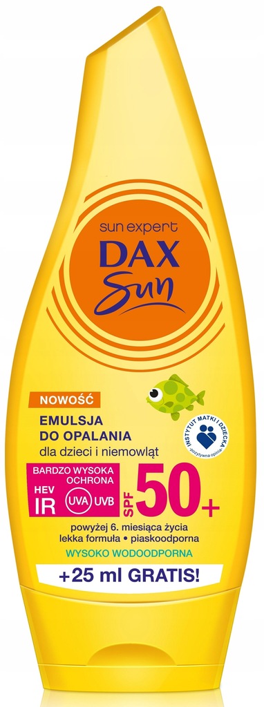 DAX Sun Expert Emulsja do opalania dzieci SPF50