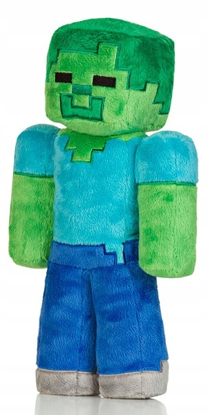 MINECRAFT ZOMBIE PLUSZAK MASKOTKA FIGURKA STEVE