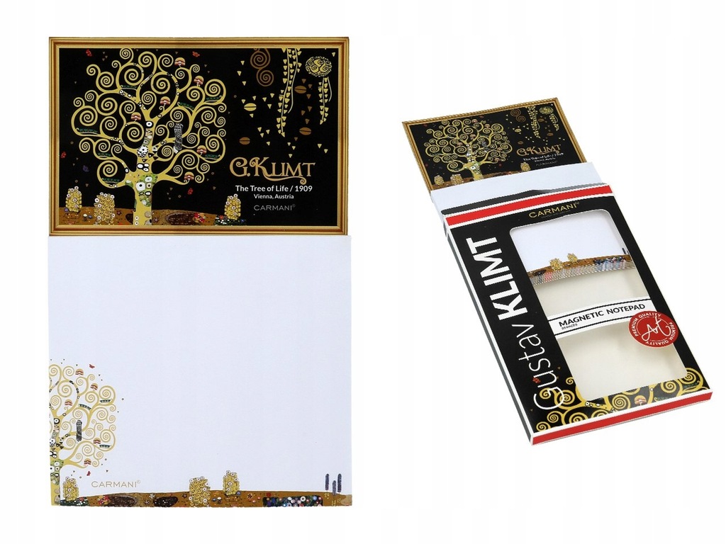OKAZJA Notes magnetyczny, duży - G. Klimt, Drzewo