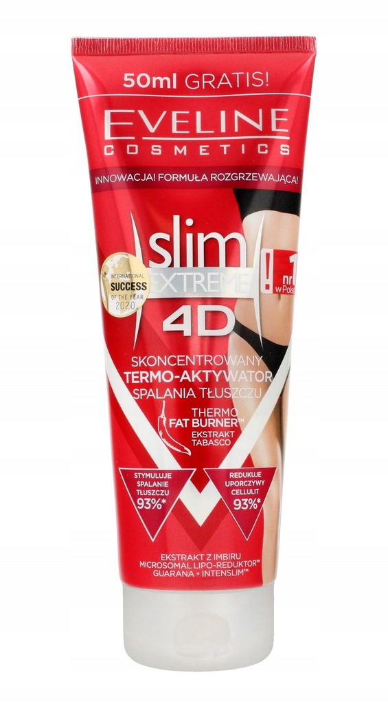 Eveline 3D slim EXTREME Termoaktywne Serum Wyszczuplające Antycellulit