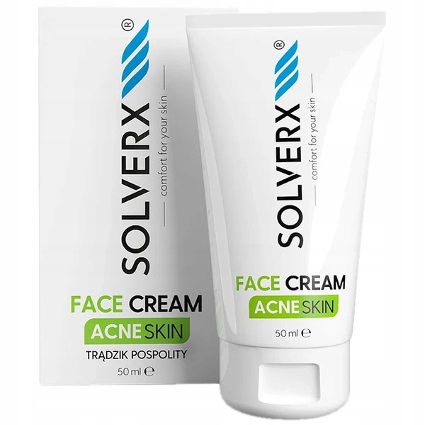 SOLVERX Krem do twarzy ACNE SKIN 50ml