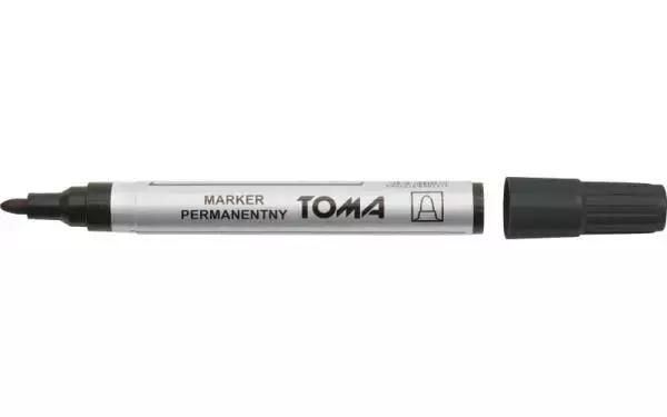 MARKER PERMANENTNY OKRĄGŁY CZARNY