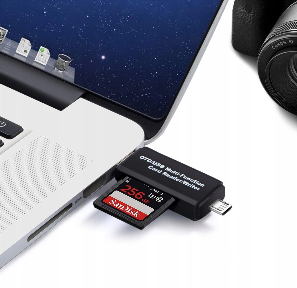 Купить Устройство чтения карт памяти SD MicroSD 5 в 1 USB TYPE-C MicroUSB OTG: отзывы, фото, характеристики в интерне-магазине Aredi.ru
