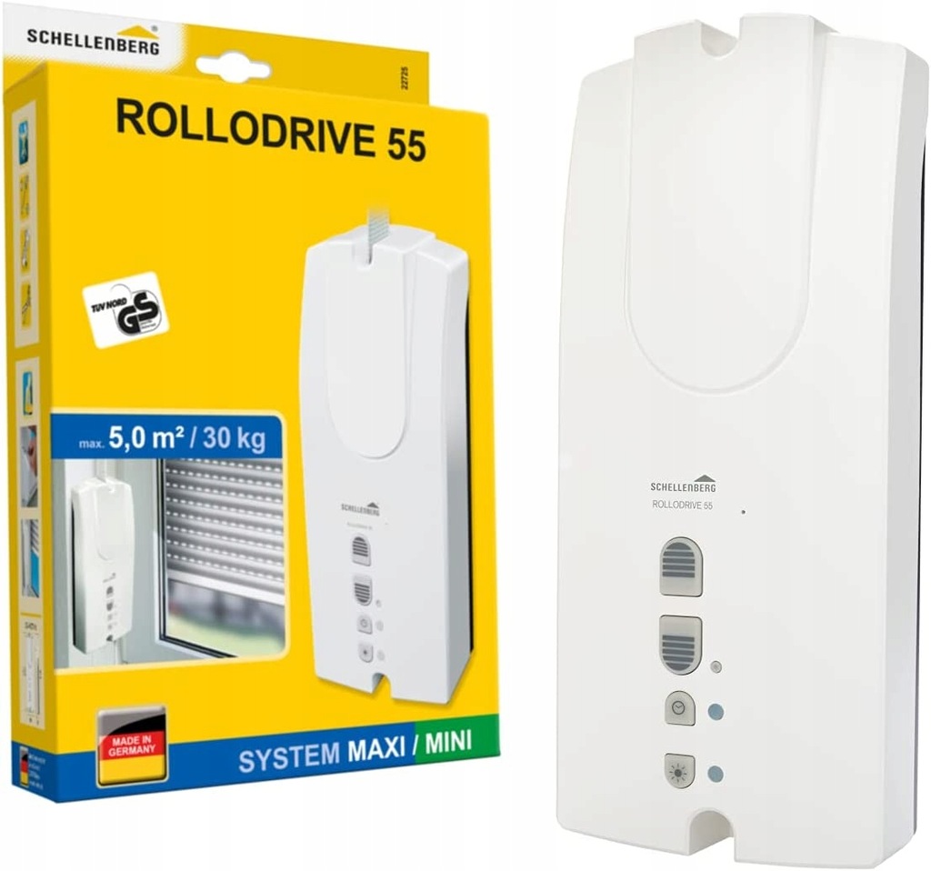 SCHELLENBERG ROLLO DRIVE 55 NAWIJARKA ROLET 46558 - 13021364966 ...