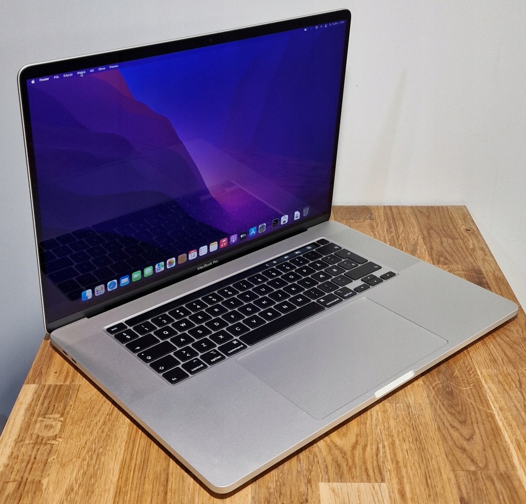 Apple MacBook Pro A2141 i9 16GB 1000SSD 4K KL.A 12885374593 oficjalne archiwum Allegro
