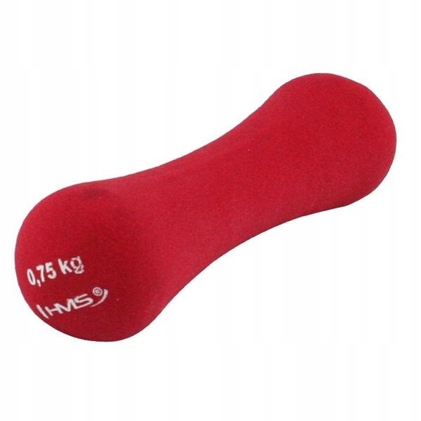 HANTEL TRENINGOWY DO ĆWICZEŃ CARDIO HMS 0,75KG