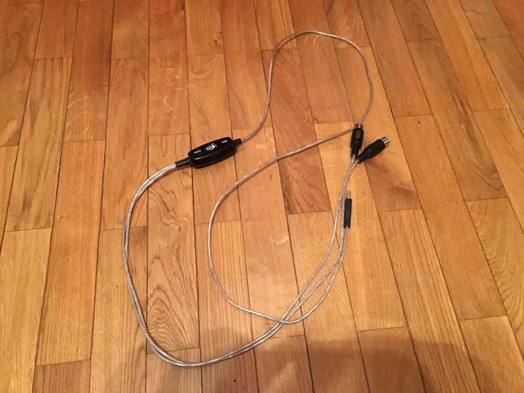 Kabel MIDI - USB