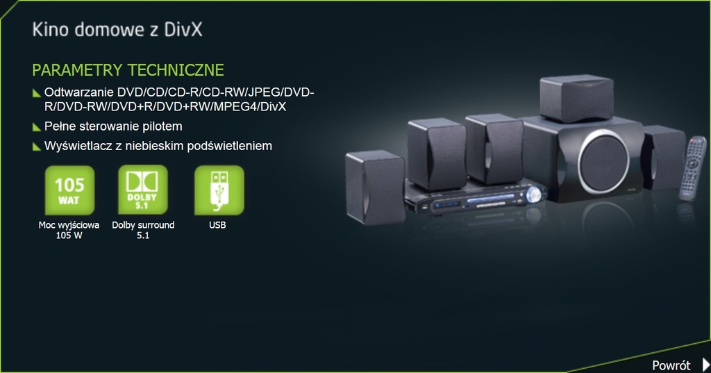 technika 5.1 home theatre system