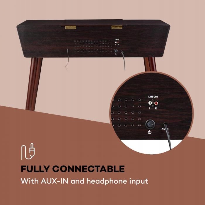 Купить Проигрыватель проигрывателей Auna Belle Epoque 1912 CD BT USB DAB+ FM: отзывы, фото, характеристики в интерне-магазине Aredi.ru