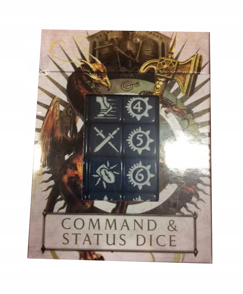 Age of Sigmar Command & Status Dice ( kości )