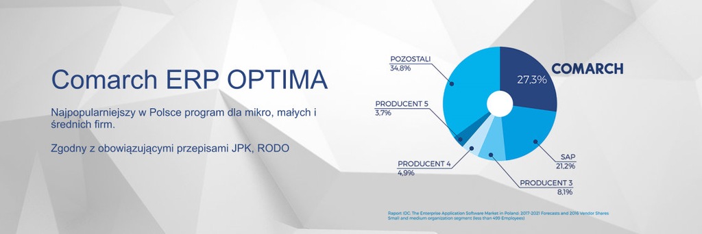 Купить Программа для компании JPK COMARCH OPTIMA: отзывы, фото, характеристики в интерне-магазине Aredi.ru