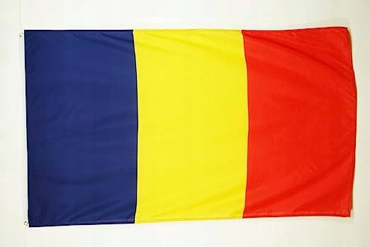 Flaga Rumuni Duża do Zawieszenia 90 x 150 cm