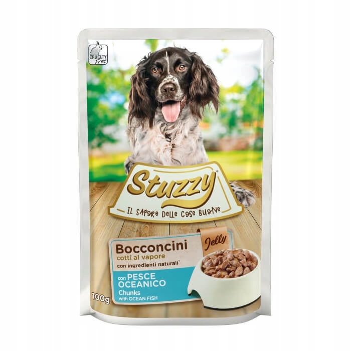 STUZZY BOCCONCINI RYBY MORSKIE KARMA DLA PSA 100g