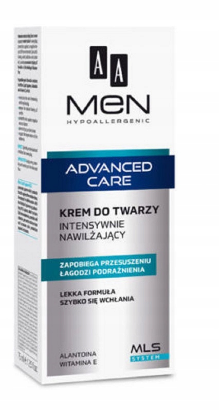 Men Advanced Care Face Cream intensywnie nawilżają
