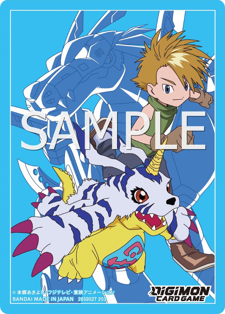 Digimon Card Game Official Sleeves Yamato Ishida