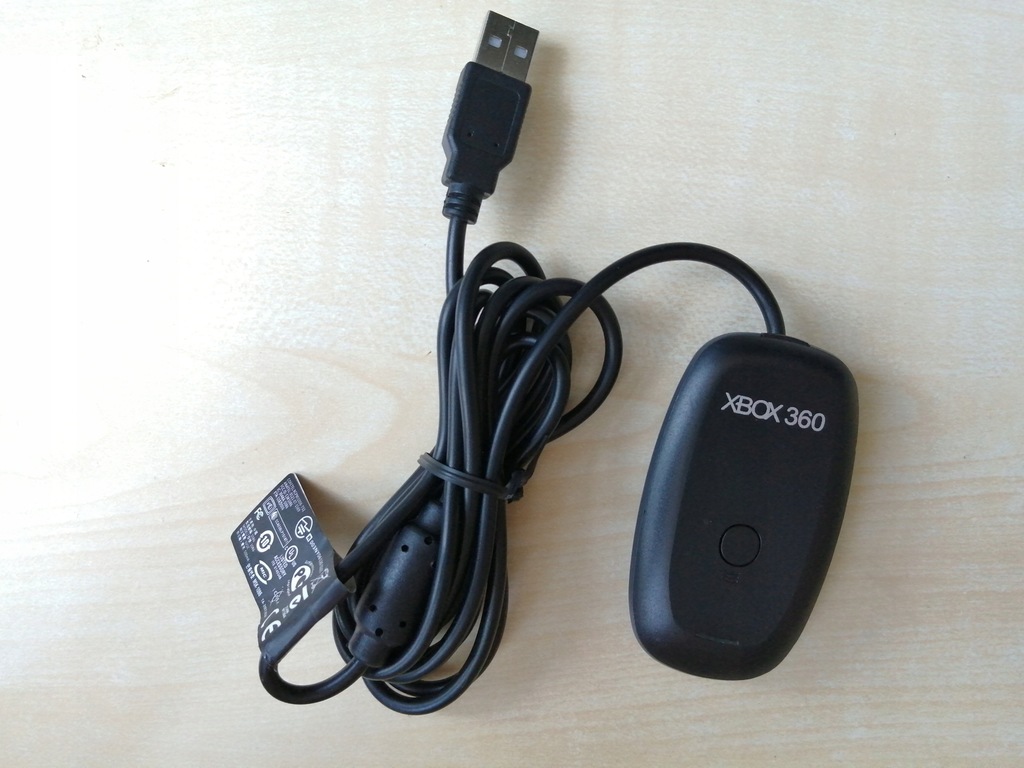 ADAPTER ODBIORNIK DO PADA XBOX 360 PC USB WIN10 12466857832