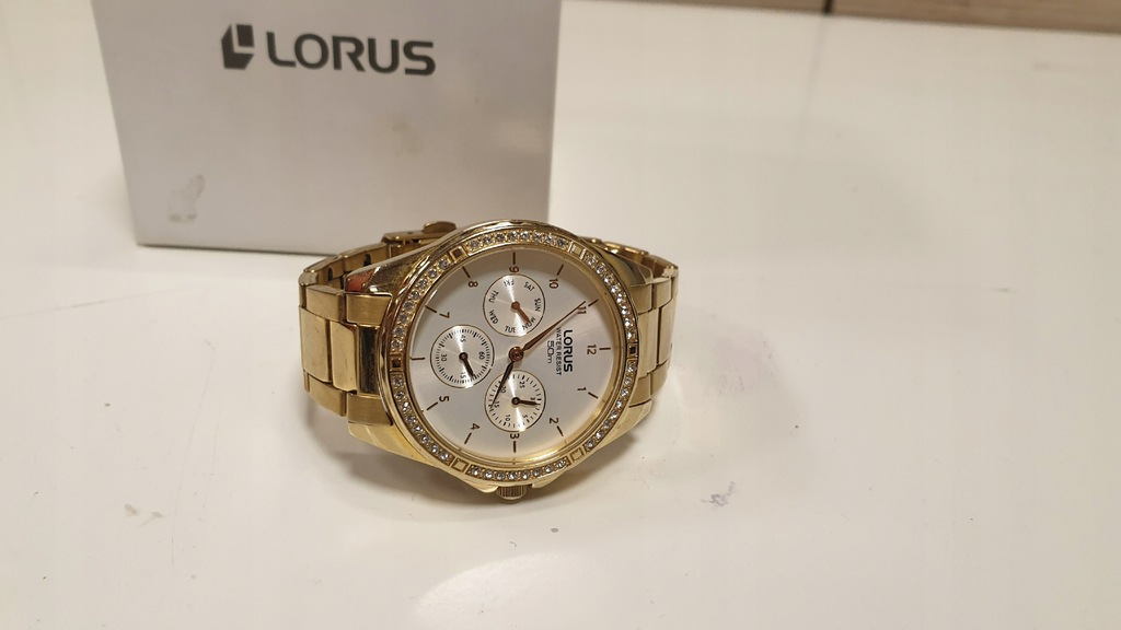 Zegarek damski Lorus złoty VD75-X017 (HB)