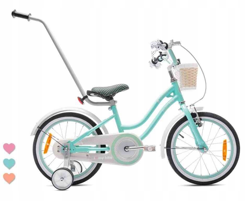 Rowerek dla dziewczynki 16 cali Heart bike