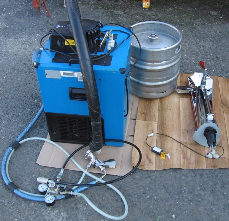 NALEWAK DO PIWA CHŁODZIARKA KEG WĘŻE KOMPLET