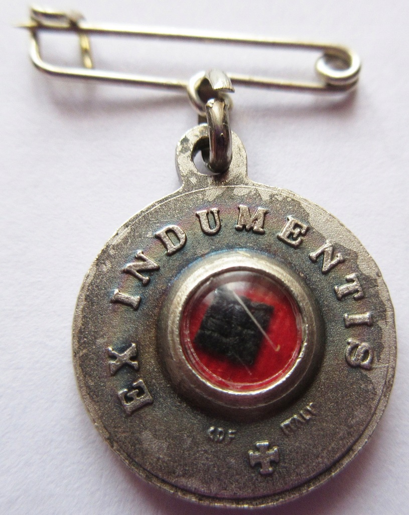 STARA RELIKWIA EX INDUMENTIS SW. KAMIL DE LELLIS 12665656396