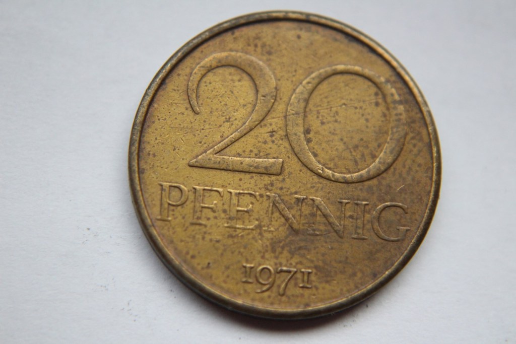 20 PFENNIG 1971 R -W300