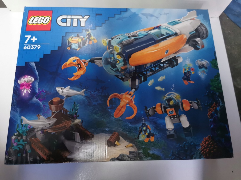 LEGO City 60379 Okręt podwodny zwiadu głębinowego