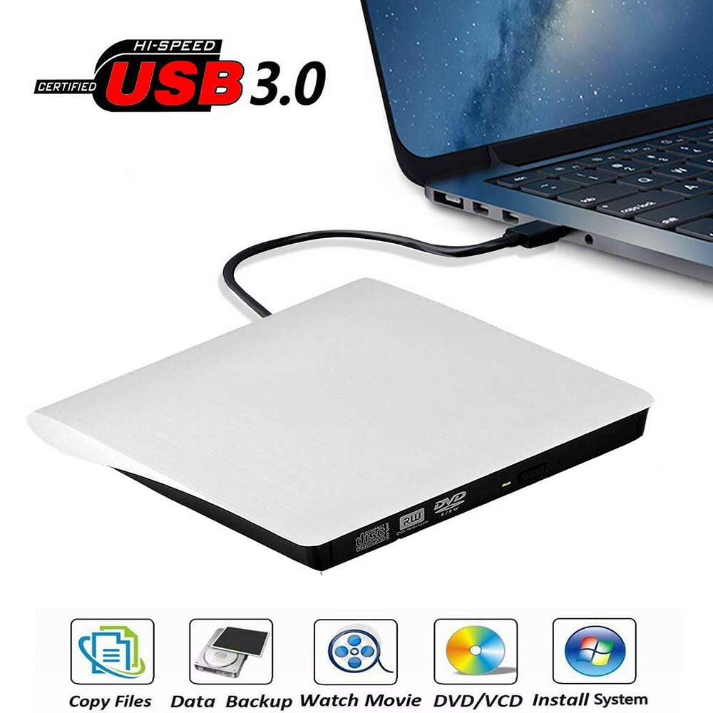 Купить ПРИВОД CD DVD-РЕКОРДЕР Внешний USB Type-C: отзывы, фото, характеристики в интерне-магазине Aredi.ru