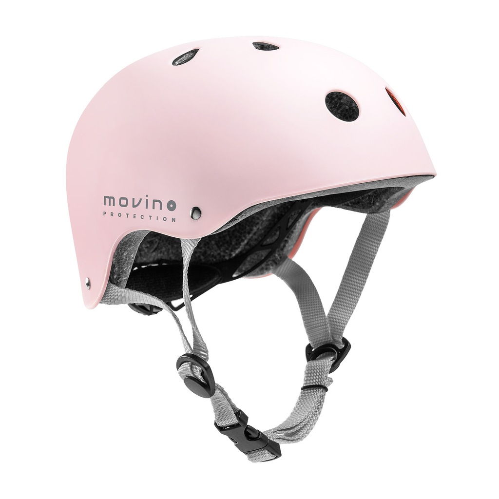 WYPRZEDAŻ KASK MOVINO S PINK/GRAY AGB-HT1-MS-PG 51-55 CM NA ROWER ROLKI