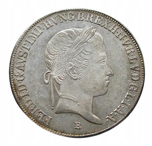 20 Krajcarów 1847r. B - Austria - Ferdynand I