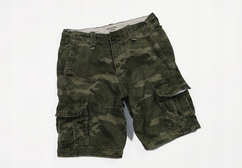 Spodenki ABERCROMBIE FITCH Military Cargo Moro