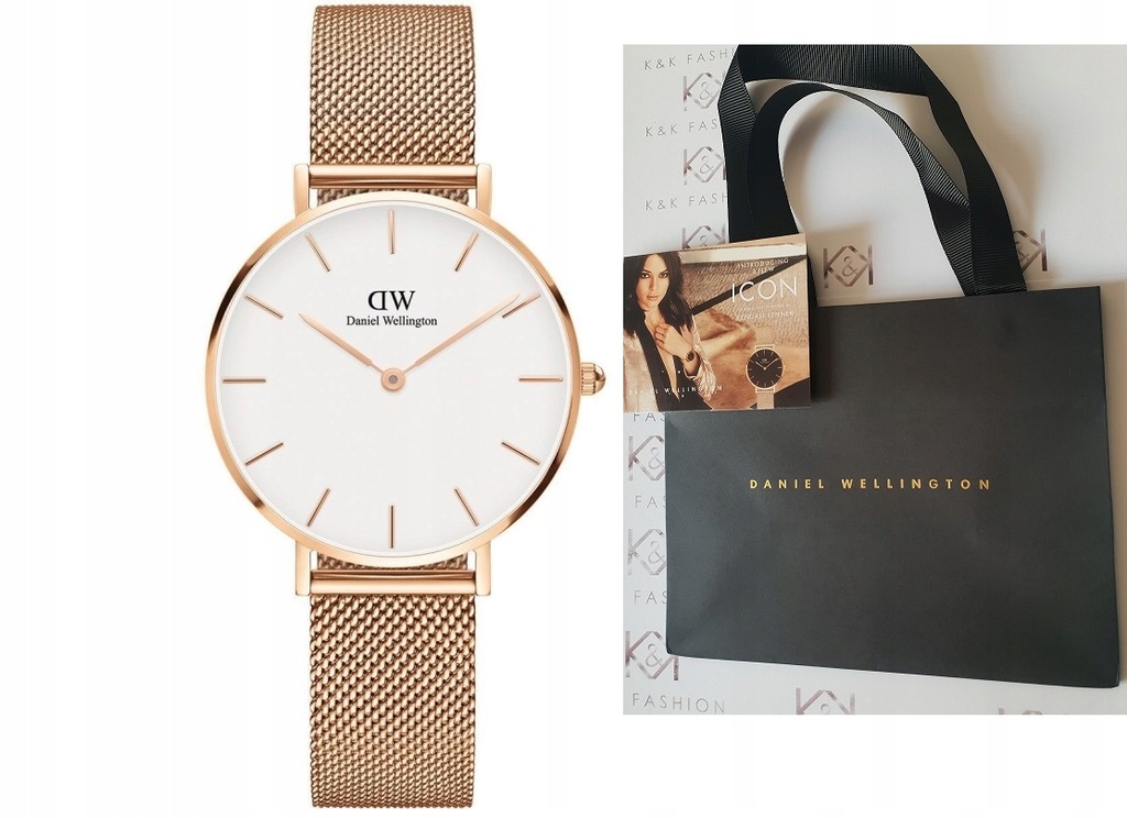 Nowy Daniel Wellington DW00100163 - WYSYŁKA 24H