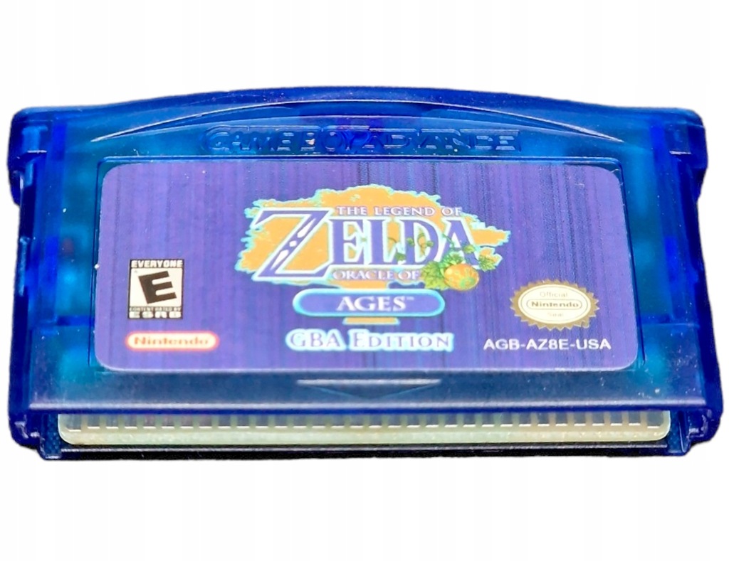 The Legend Of Zelda Oracle of Ages GBA Us Version.