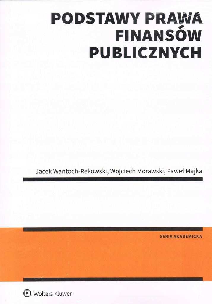 PODSTAWY PRAWA FINANSÓW PUBLICZNYCH