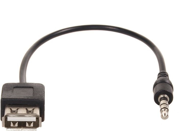 ADAPTER KABEL PRZEWÓD AUX MINI JACK 3.5 mm USB 7189769532 oficjalne