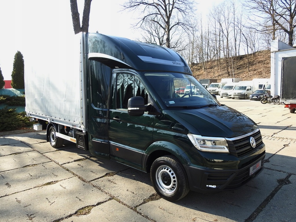 VOLKSWAGEN CRAFTER PLANDEKA 8 PALET WINDA WEBASTO