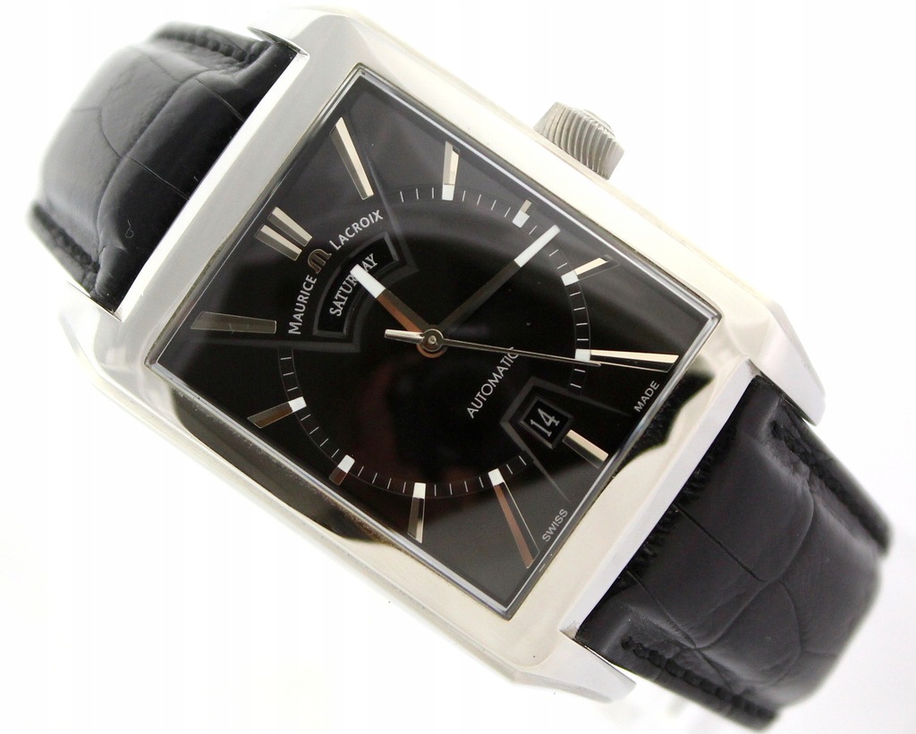 MAURICE LACROIX PONTOS RECTANGULAIRE DAY/DATE