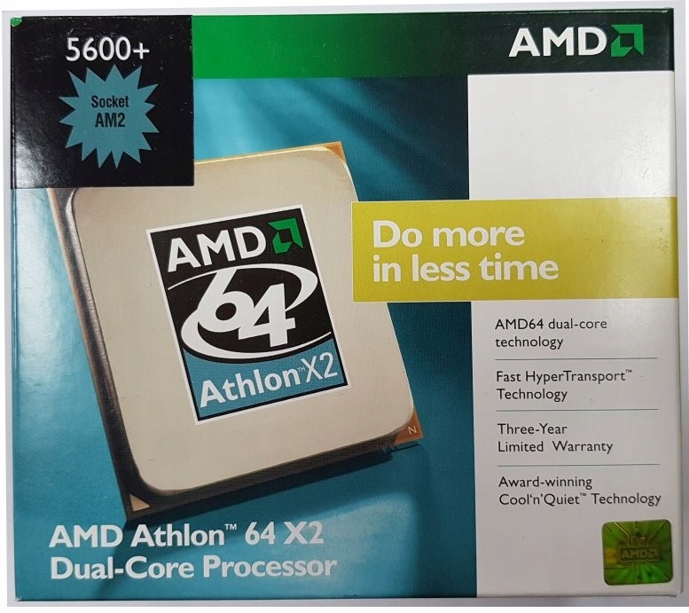 NOWY Procesor AMD Athlon 64 X2 5600+2,9GHz AM2 BOX