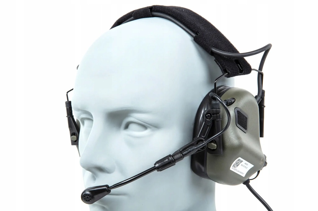 Aktywne ochronniki słuchu Earmor M32 Plus Foliage Green