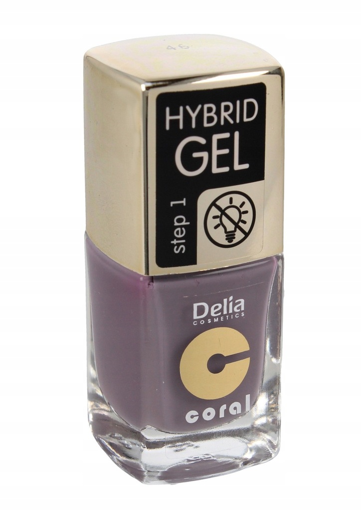 Delia Cosmetics Coral Hybrid Gel Emalia do paznokc