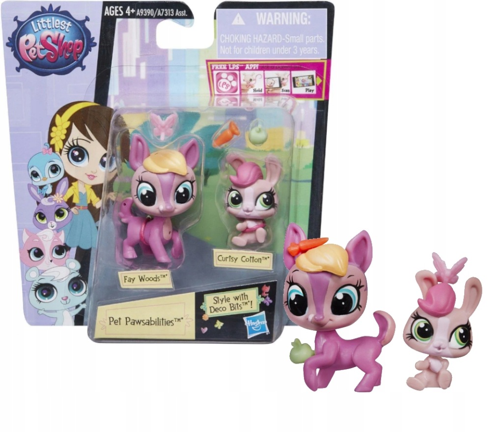 LITTLEST PET ZWIERZAKI Z AKCESORIAMI LPS FAY WOODS A9390