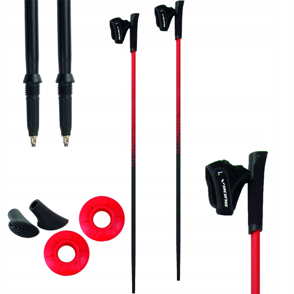 Viking Pro Trainer Kije nordic walking red 110 cm