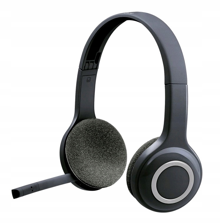 Słuchawki z mikrofonem Logitech H600 czarne
