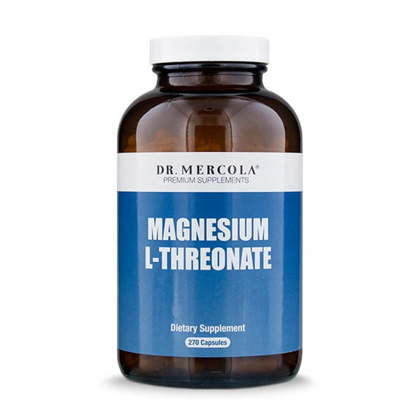 Treonian Magnezu 270kaps DR MERCOLA TOPWITAMINY