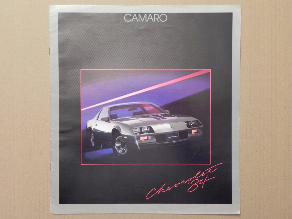 CHEVROLET CAMARO - 1984 r