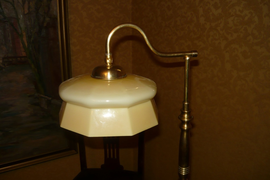 lampa stojąca sprzedwojnia -bardzo elegancka